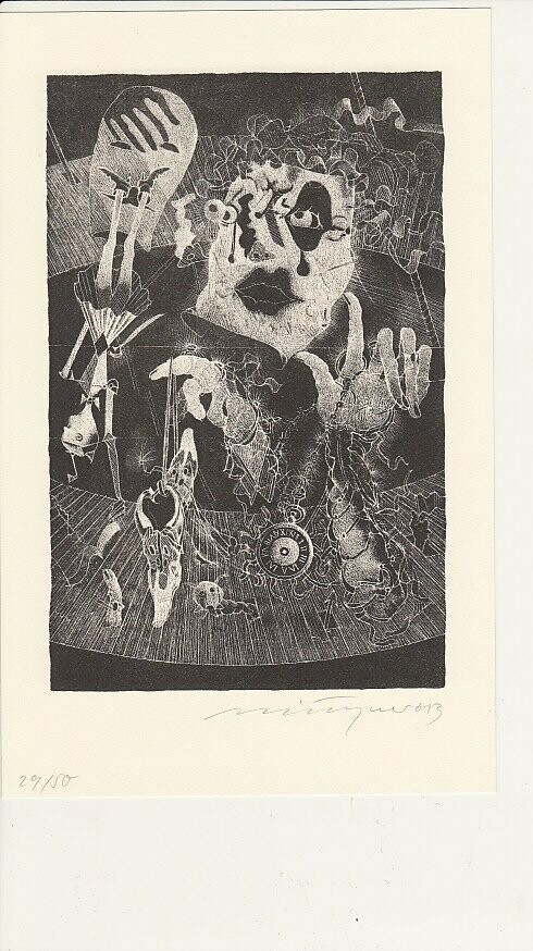 Buch und Grafik zu Peter Gosses ORTSBRUST