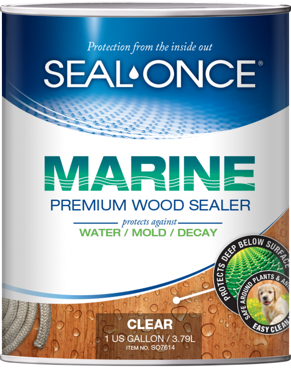 Seal Once MARINE Premium Wood Sealer