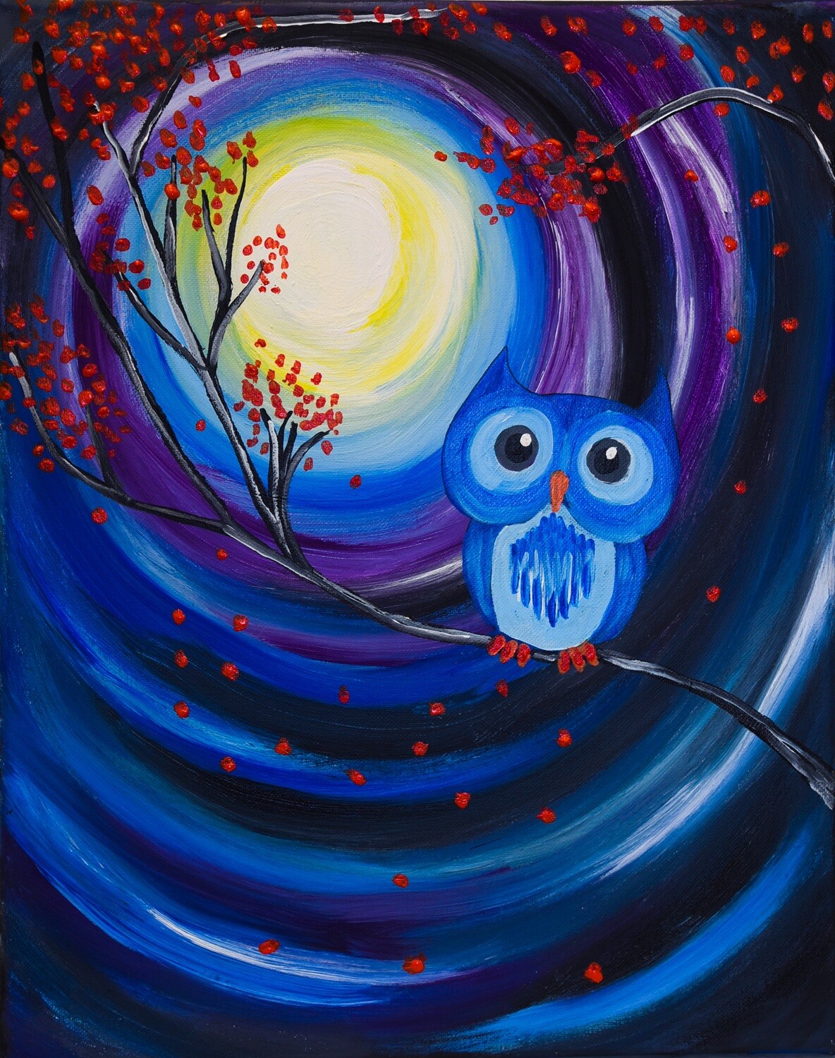 NIGHT OWL PAINT & SIP KIT Store Art Fun Studio