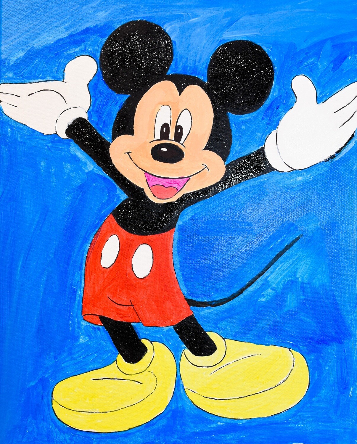 MICKEY MOUSE BIRTHDAY PAINT KIT Host Your Own Sip and Paint Paint