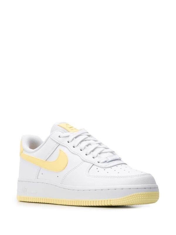 pastel yellow air force 1
