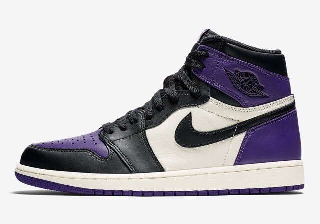 air Jordan court purple