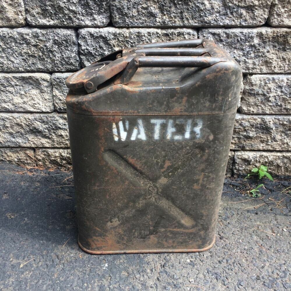 Jerry Can markings Water, Petrol, MoGas, Gas