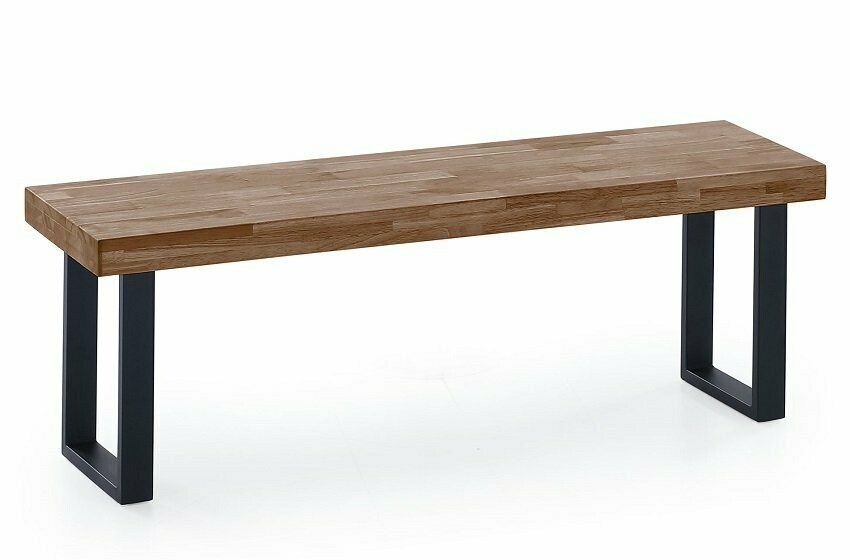 Banco Asiento Industry Roble American / Negro