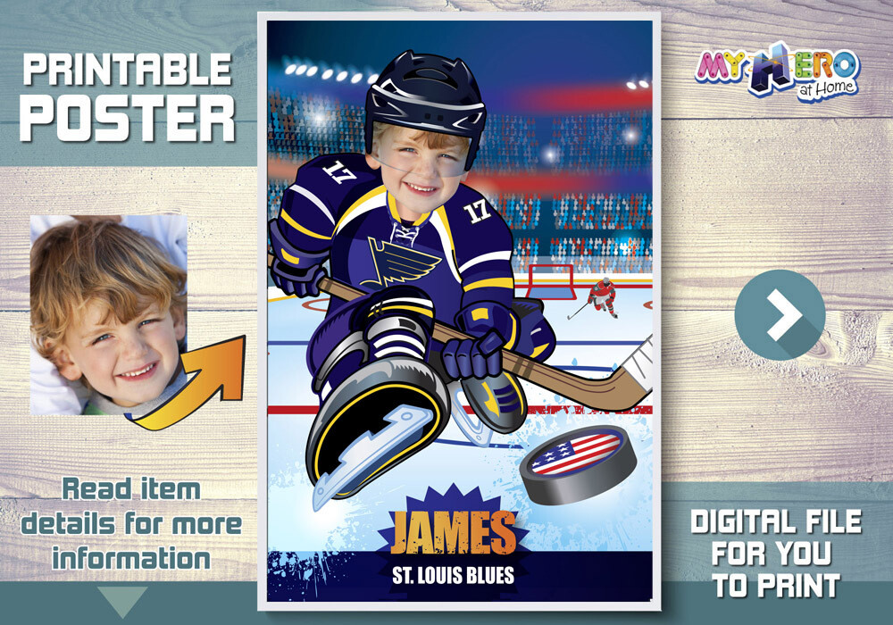 Hockey Poster Hockey Room Decoration Hockey Decor