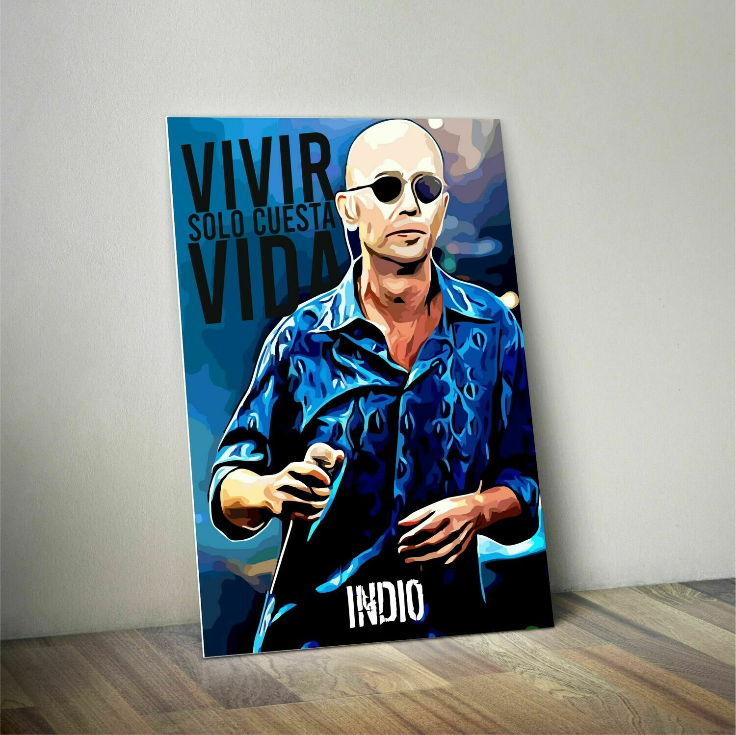 Cuadro decorativo de Indio Solari