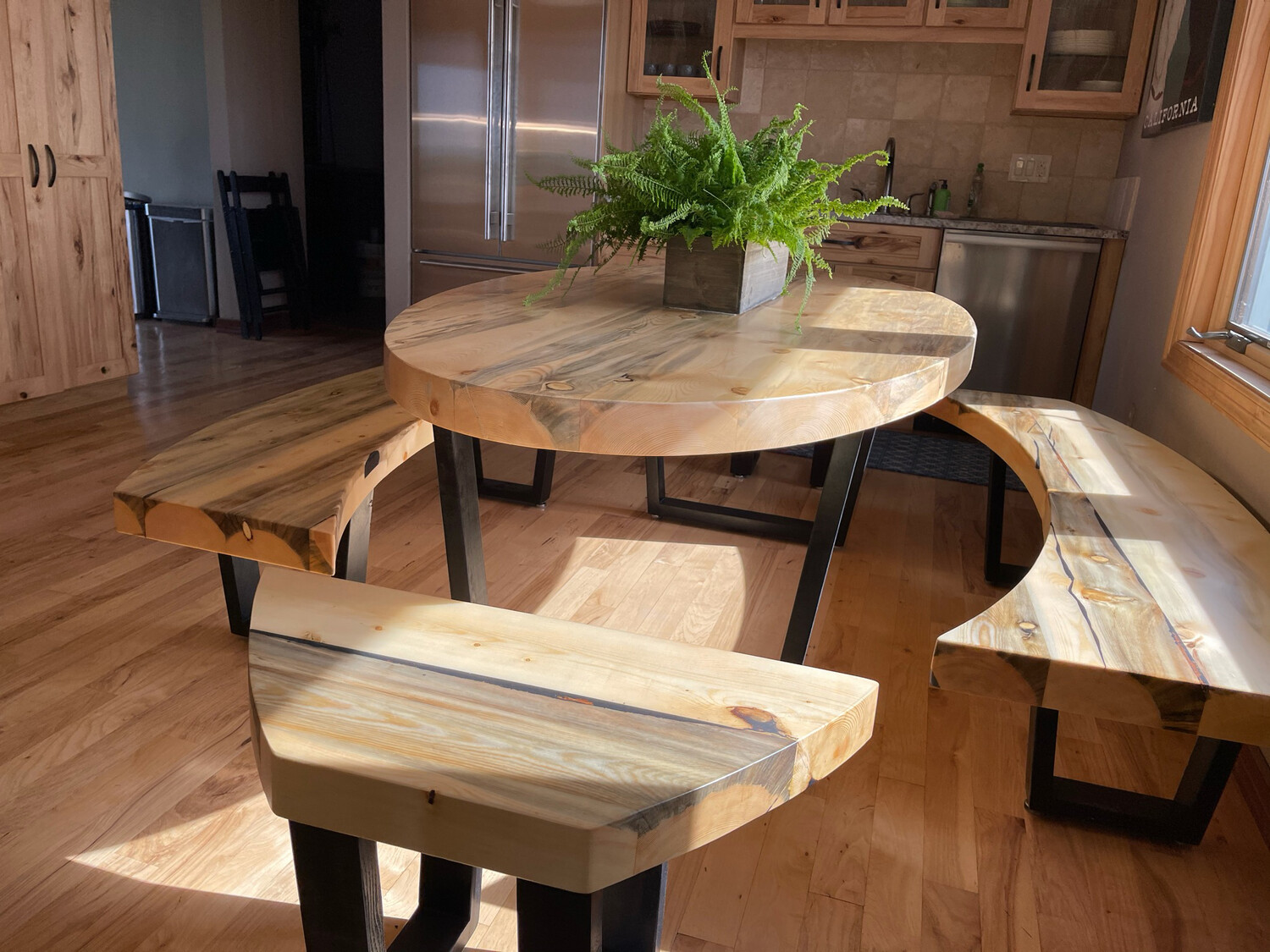 Elizabeth Beetle Kill Dining Table