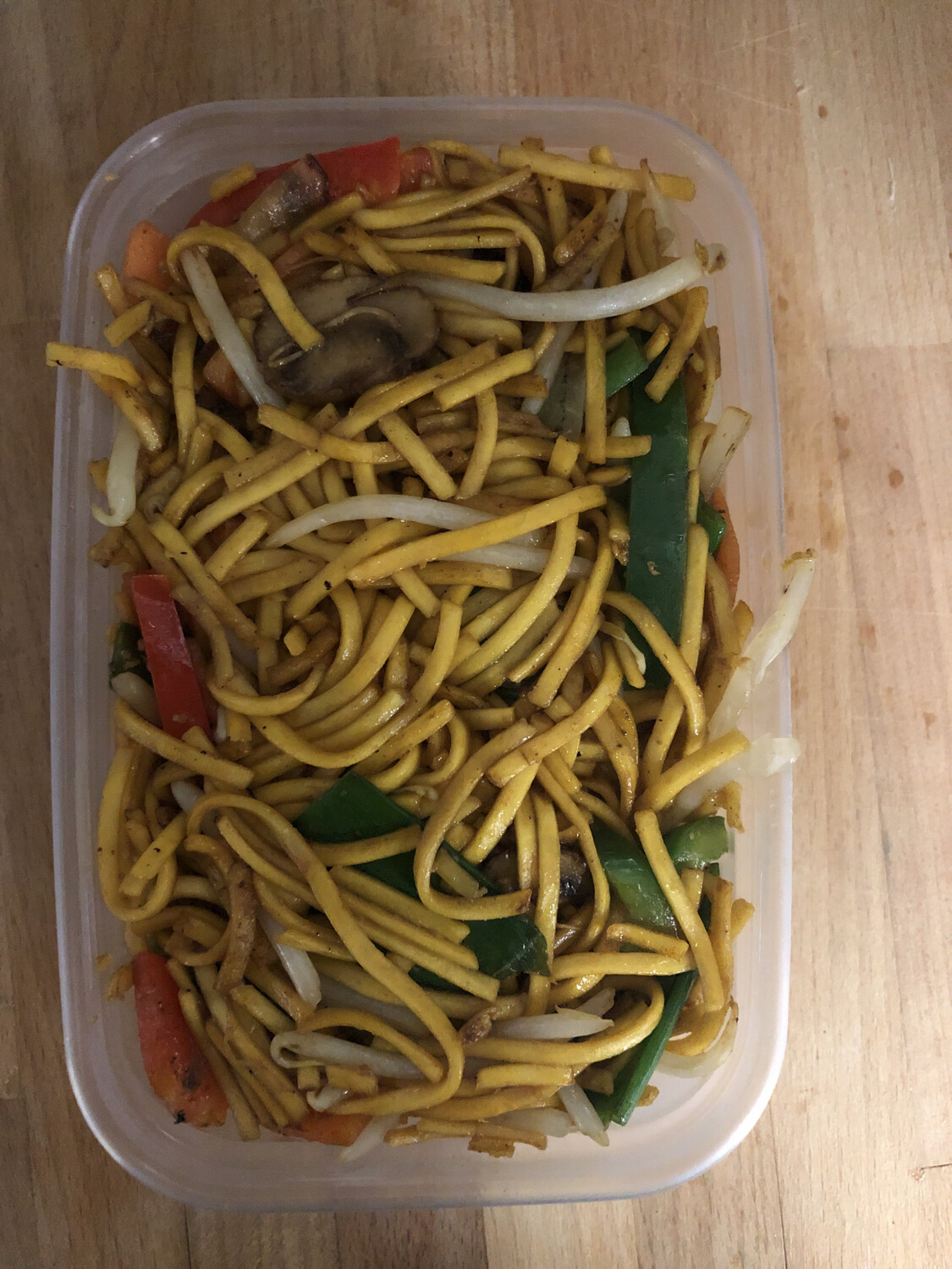 Mix vegetable chow mein