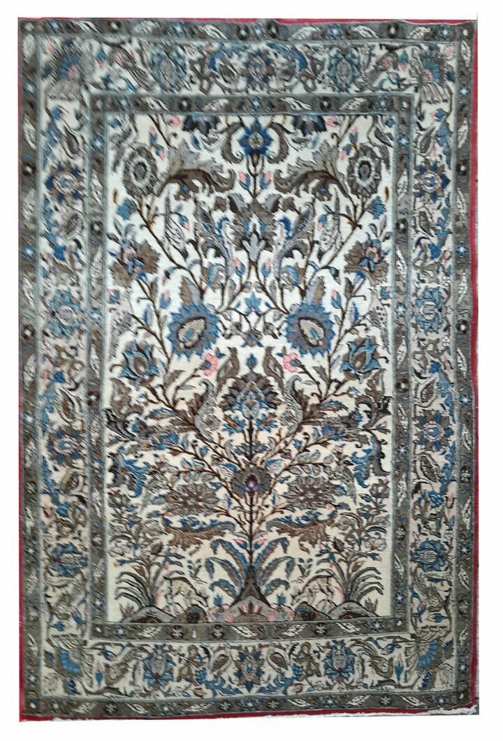 Tapis Persan Bidjar - 136 X 82 Cm - Laine Et Coton - Noué à La Main - Neuf (sans étiquette)