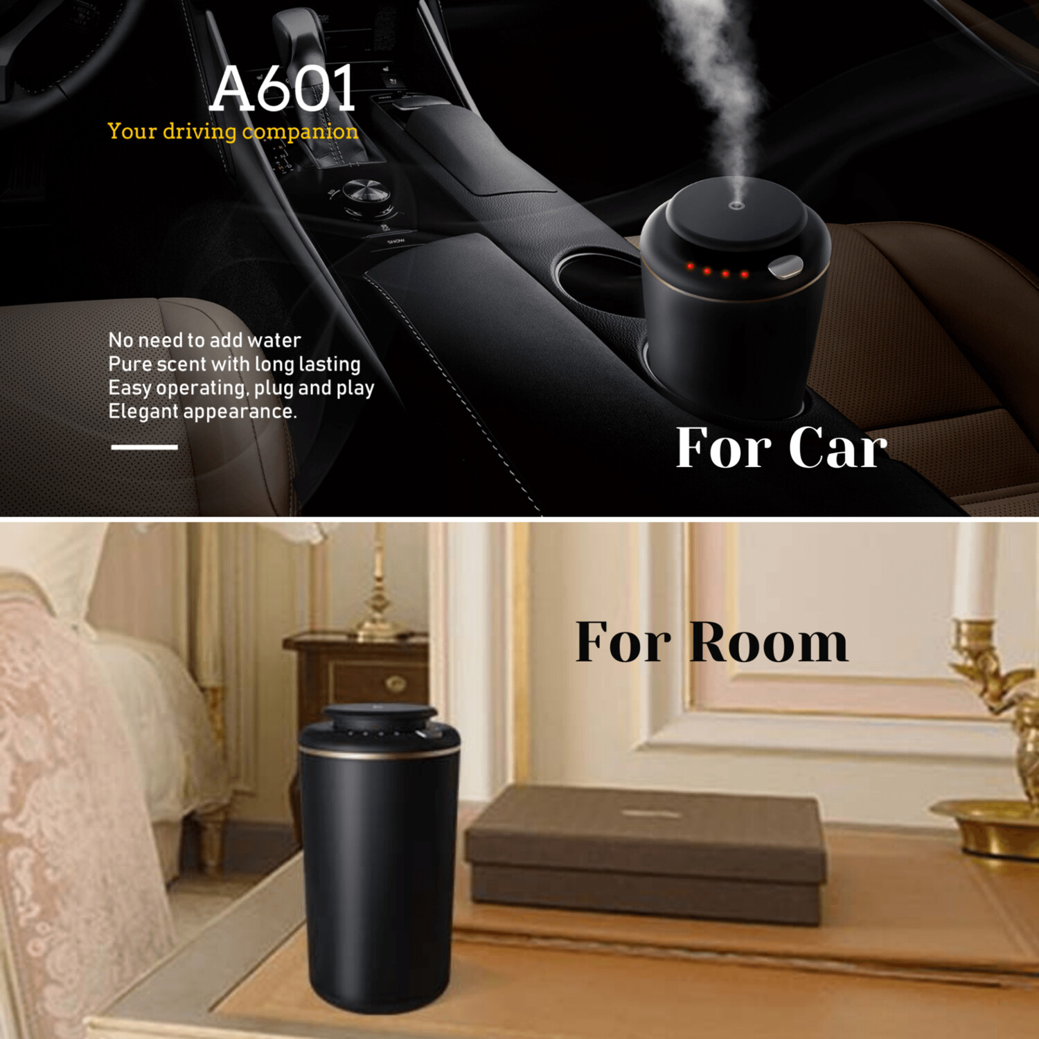 Smart Car Aromatherapy Device