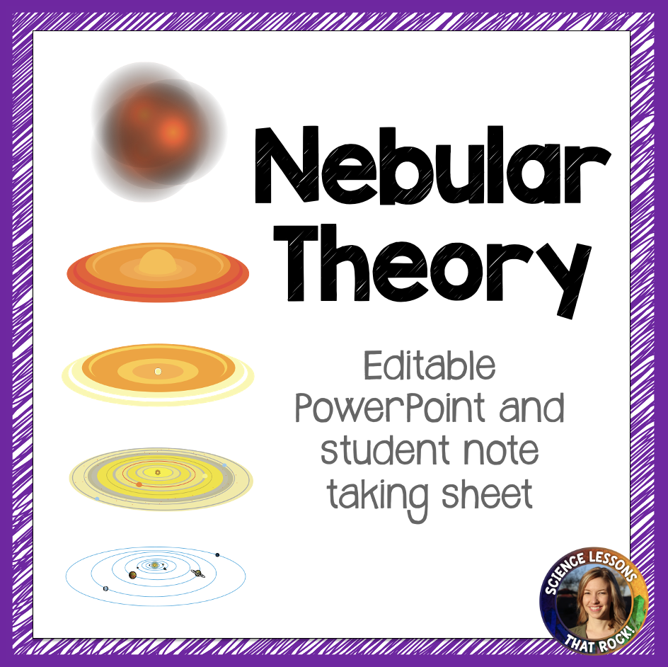 Nebular Theory Lesson Store Science Lessons That Rock
