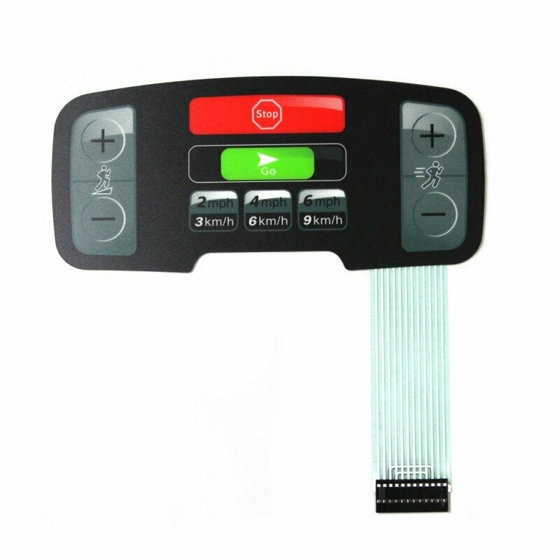 LIFE FITNESS 95T ACTIVITY ZONE OVERLAY & KEYPAD