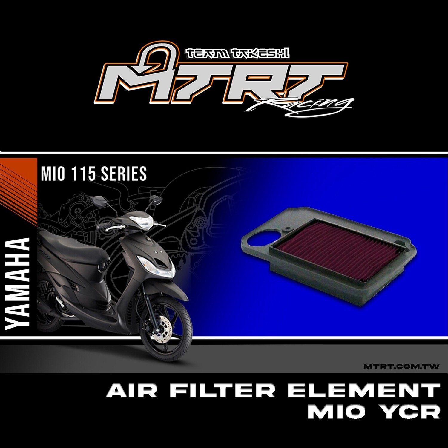 AIR FILTER ELEMENT MIO 3 FINO YCR