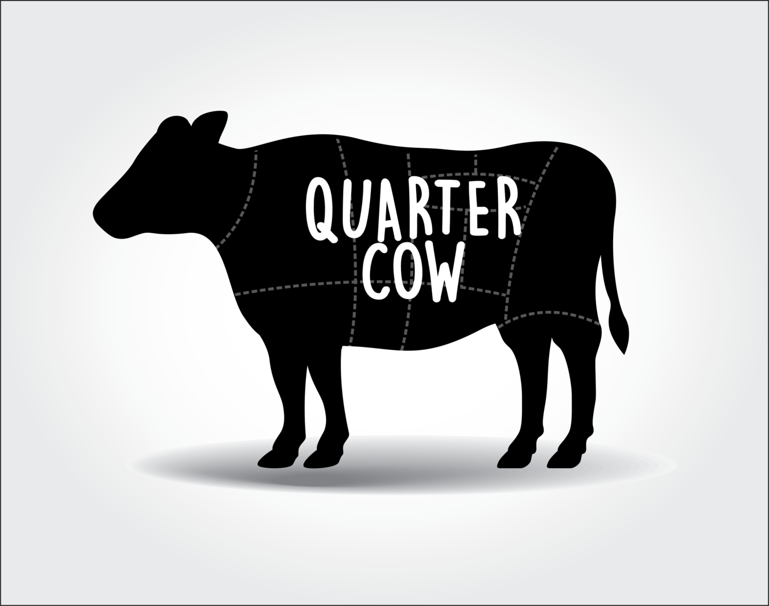 QUARTER COW The 1/4 calf is now available at 9.75 per lb. If you