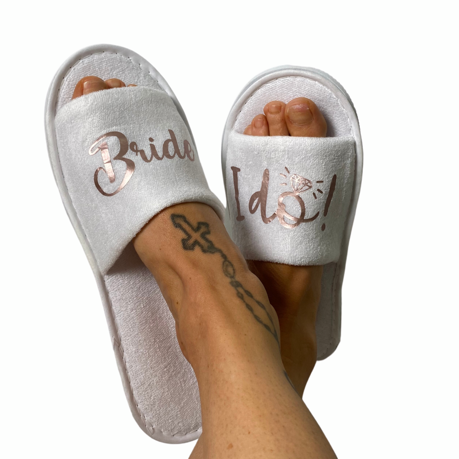 bridal party slippers