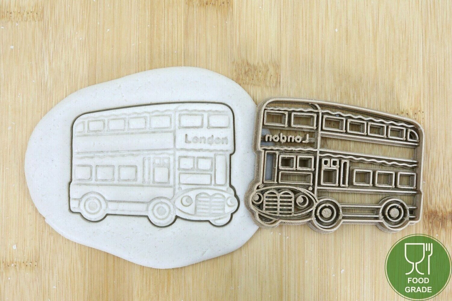 Keksausstecher Fondant-Stempel – Flugzeug-Form, Ca. 8 Cm, Aus Biologischem PLA-Kunststoff