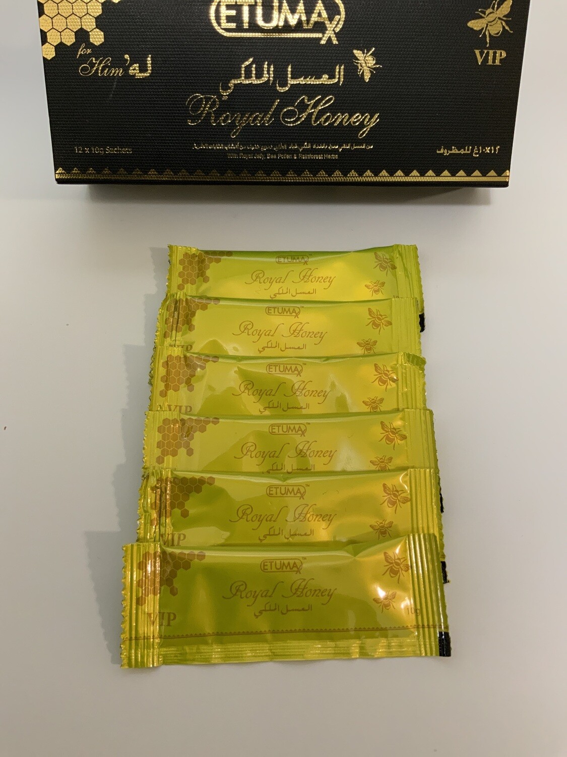 Half Box Etumax Royal Honey VIP 10g (6 sachets)