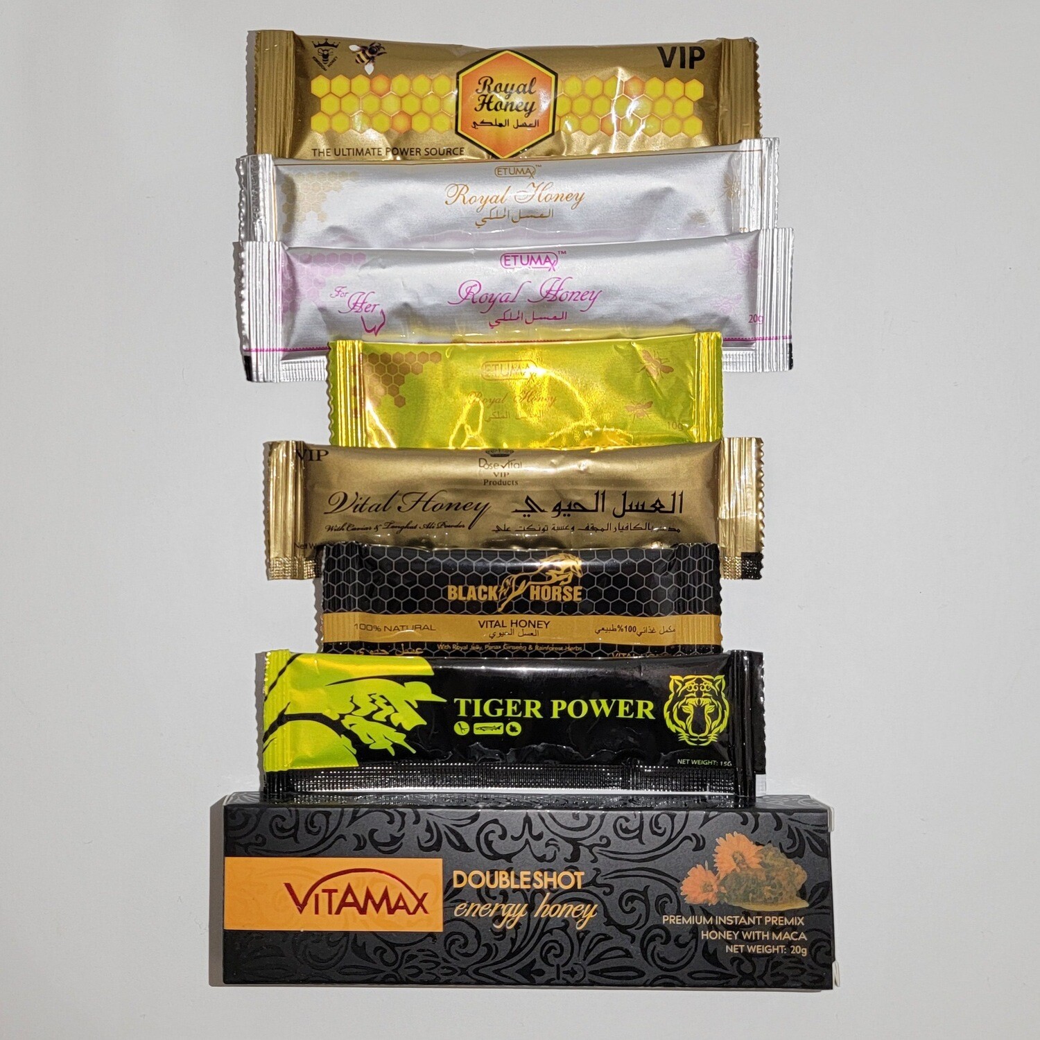 1ofEach Brand (7 Sachet Variety)