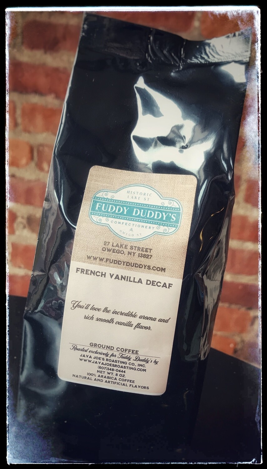 Ground Coffee French Vanilla Decaf 8 oz