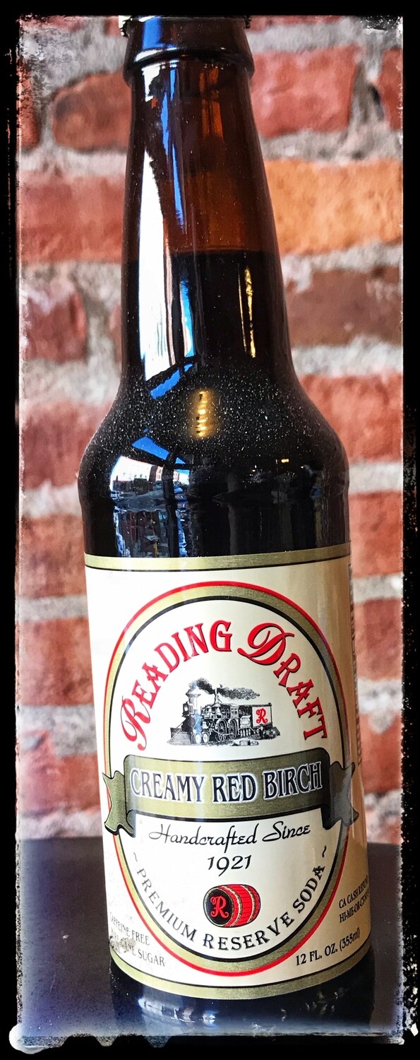 Reading Draft Soda Creamy Red Birch Beer