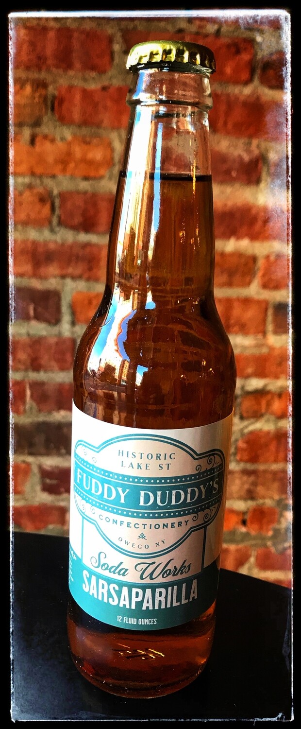 Fuddy Duddy's Sarsaparilla Soda