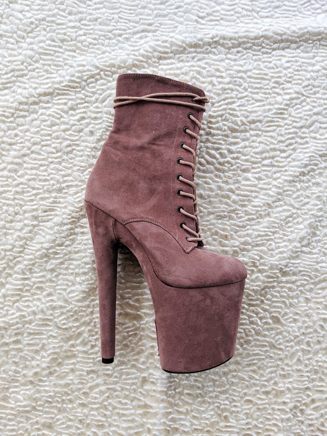 Skin Collection Ankle Boots Powder Nose Suede