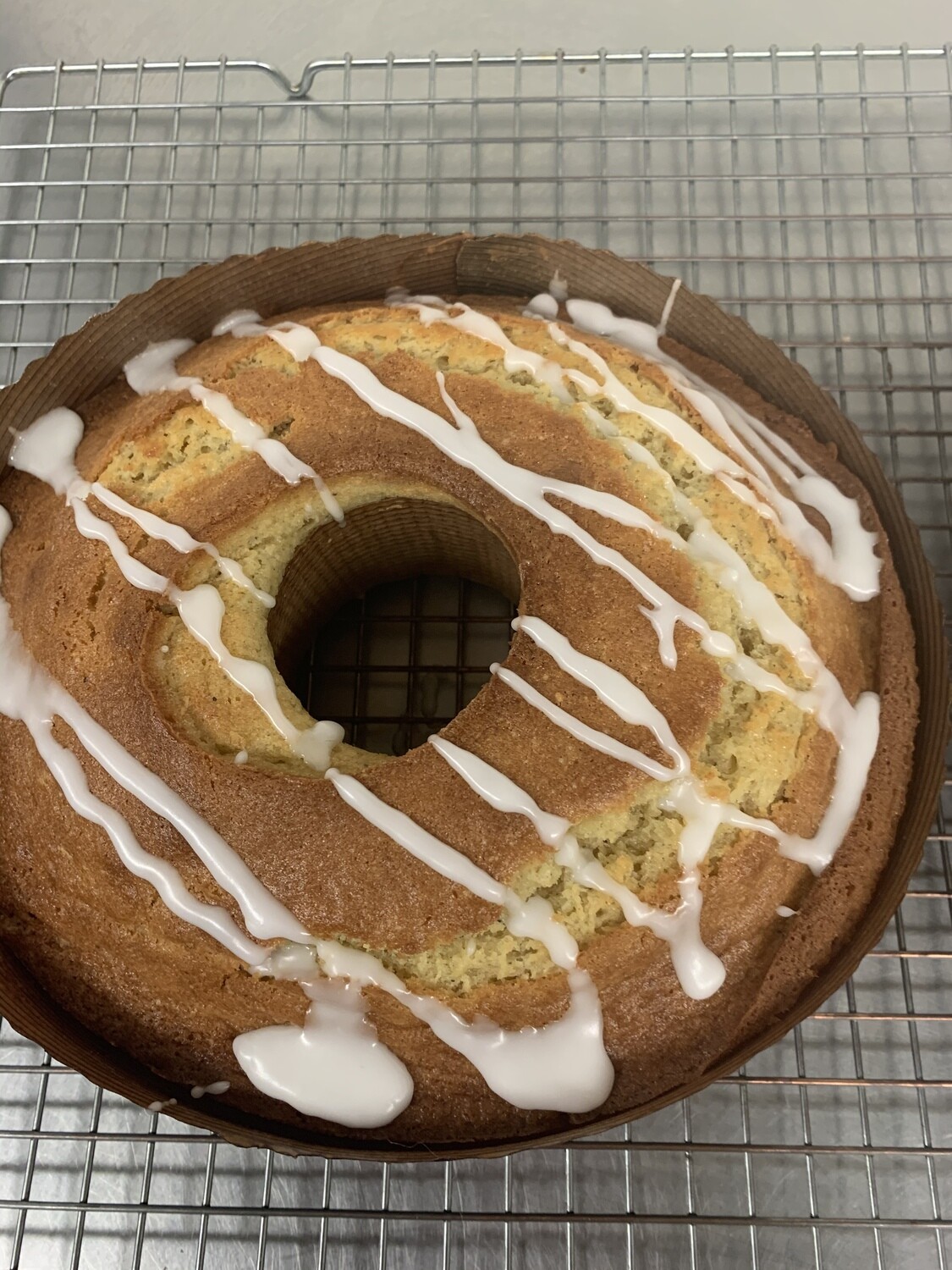 Glazed Buttermilk Donut Cake