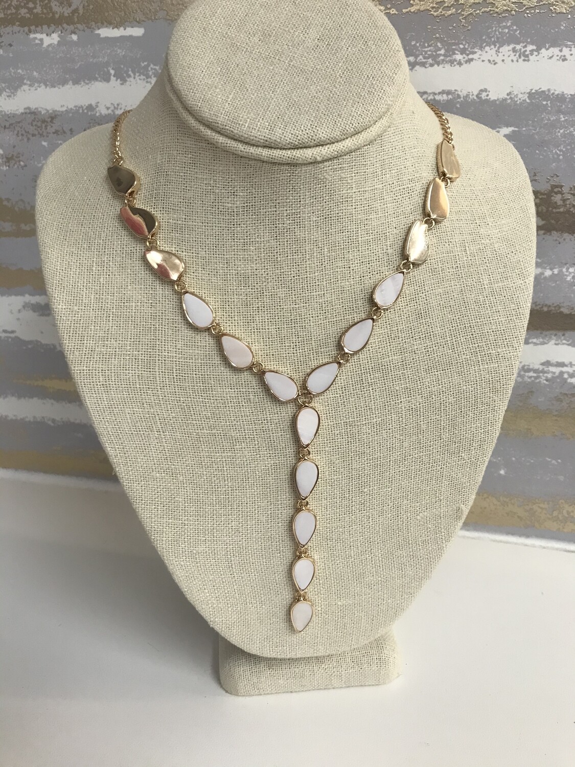 Golden Y Necklace