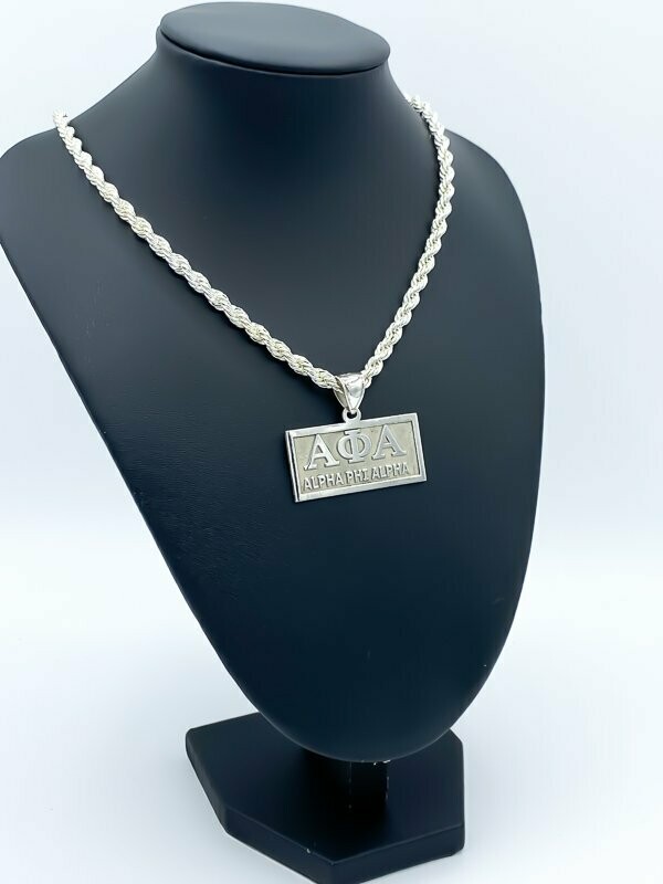 ALPHA PHI ALPHA LARGE HORIZONTAL PENDANT 14K Gold