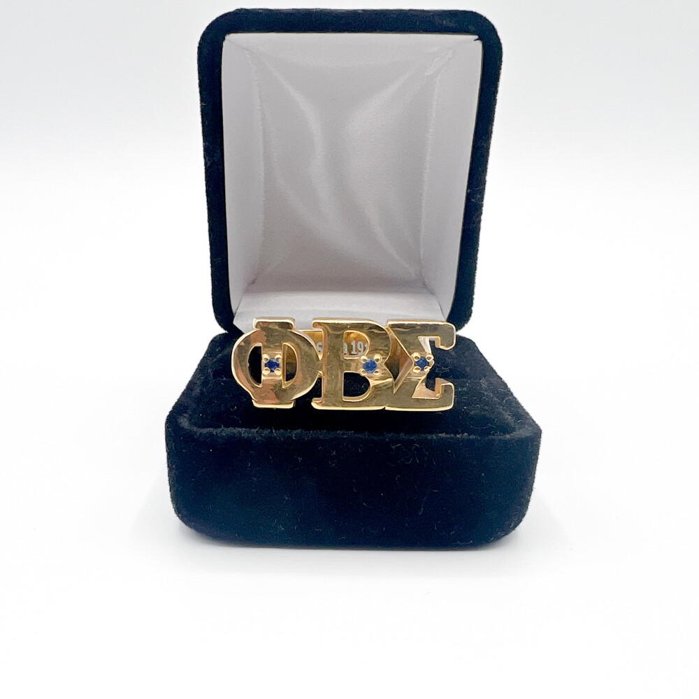 SIGMA SYMBOL GOLD RING