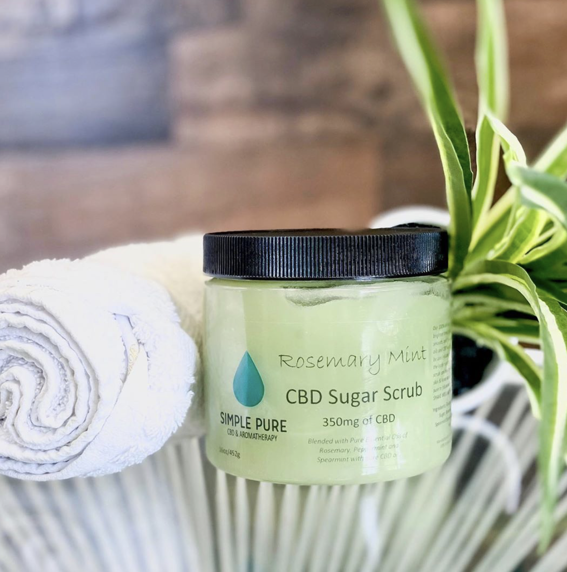 CBD Sugar Scrub 350 Mg