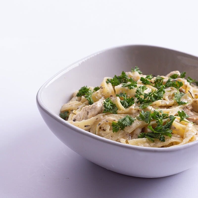 Chicken and Mushroom Alfredo Pasta 2 Persons Serving