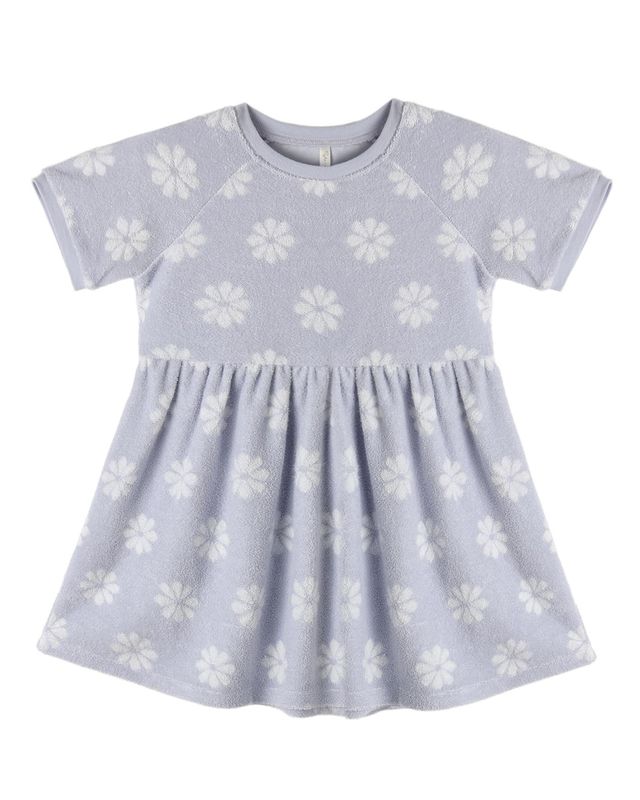 Raglan Dress || Periwinkle Daisy 
