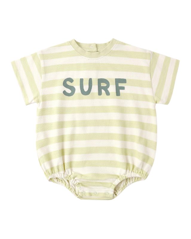 Relaxed Bubble Romper || Surf
