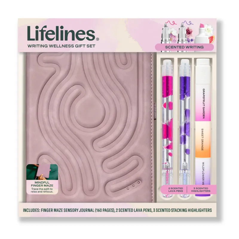 Lifelines Writing Bundle Dusty Pink