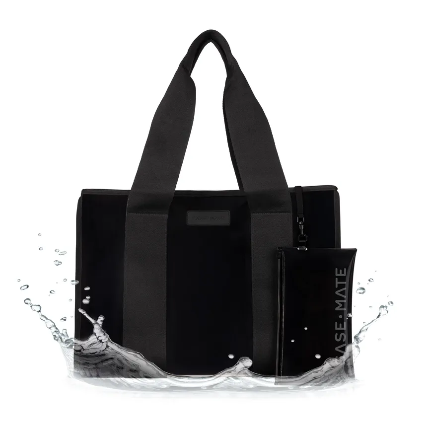 Case-Mate Midnight Black Jelly Tote Bag