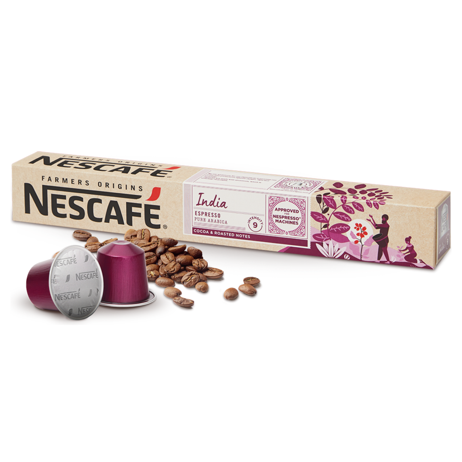 Original Nespresso by Nescafe India Arabica x10 капсули