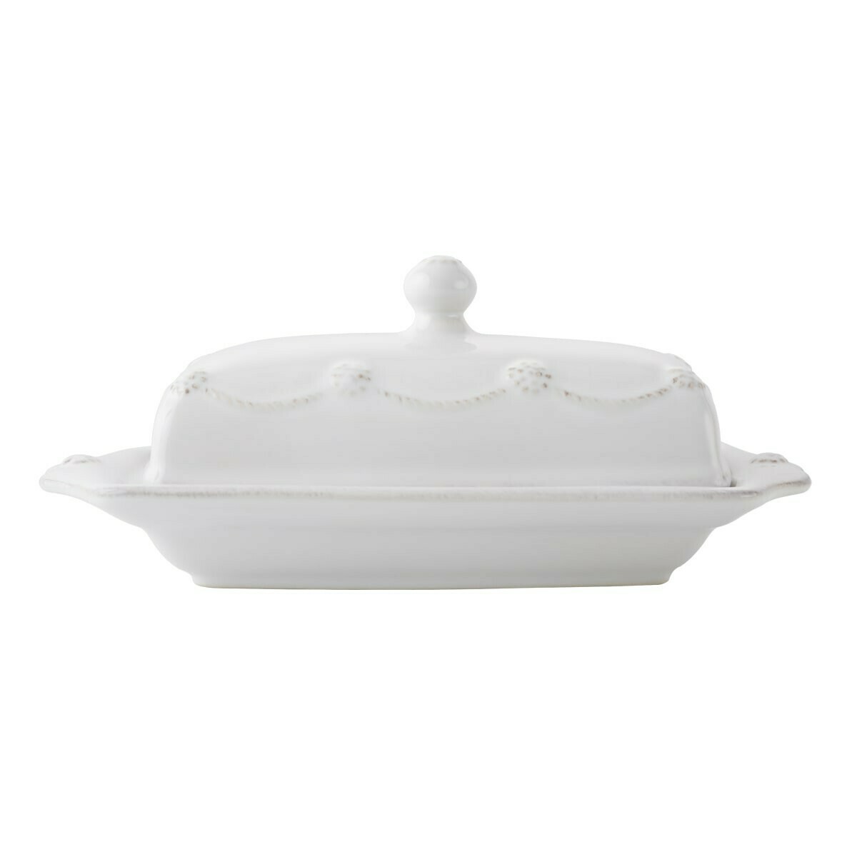 Butter Dish B&T White JA29