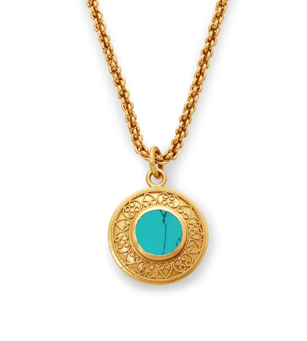 N328GTUPL00 Sophia Pendant Necklace