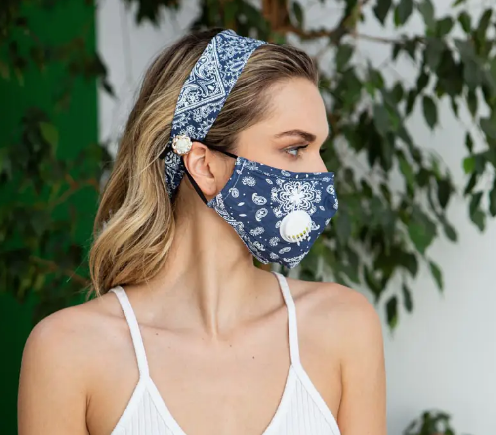 Headband & Face Mask Set