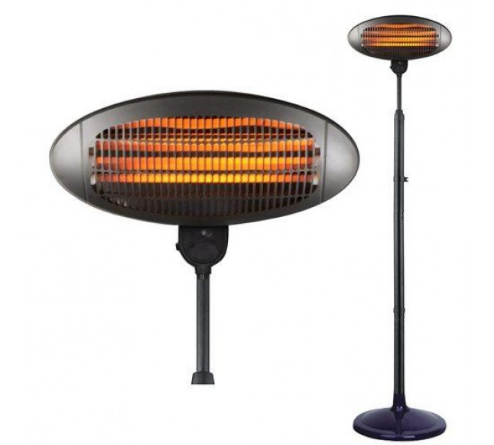 Chauffe Terrasse Electric Heater, Patio Heater Stand For Outdoors