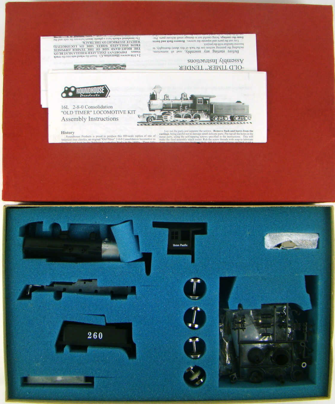 Roundhouse 484 Union Pacific 280 (Early) Consolidation Kit