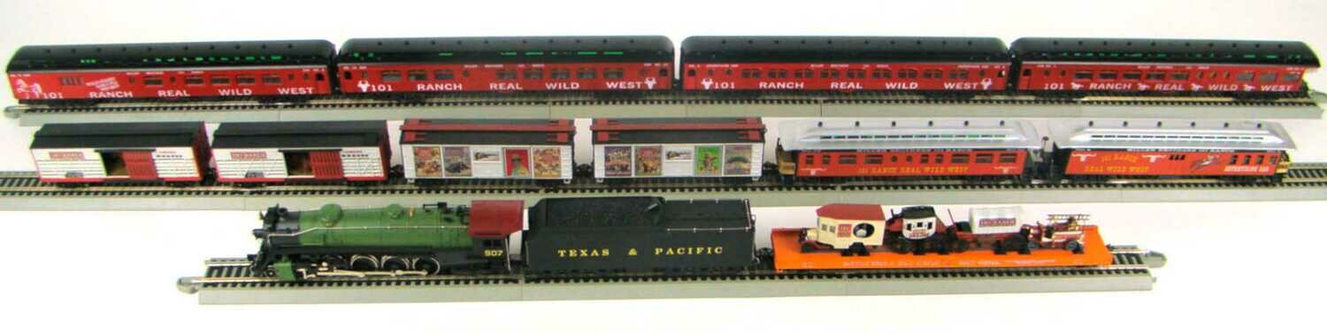 MRRHQ Custom Premium 101 Ranch Wild West Show Train Set HO Scale