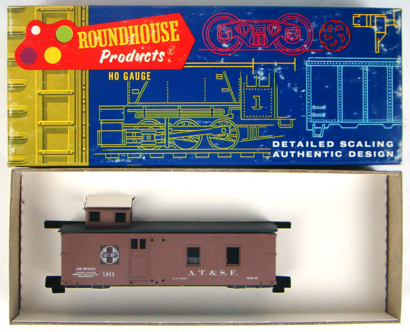 Roundhouse/Athearn 87831 PRR Old Time Caboose HO Scale