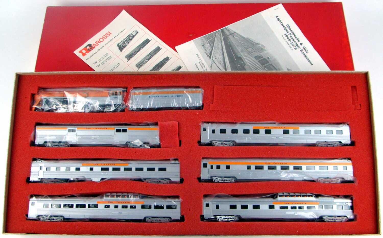 Upgraded Mint ConCor/Rivarossi 000007 "The Chessie" 6Coach