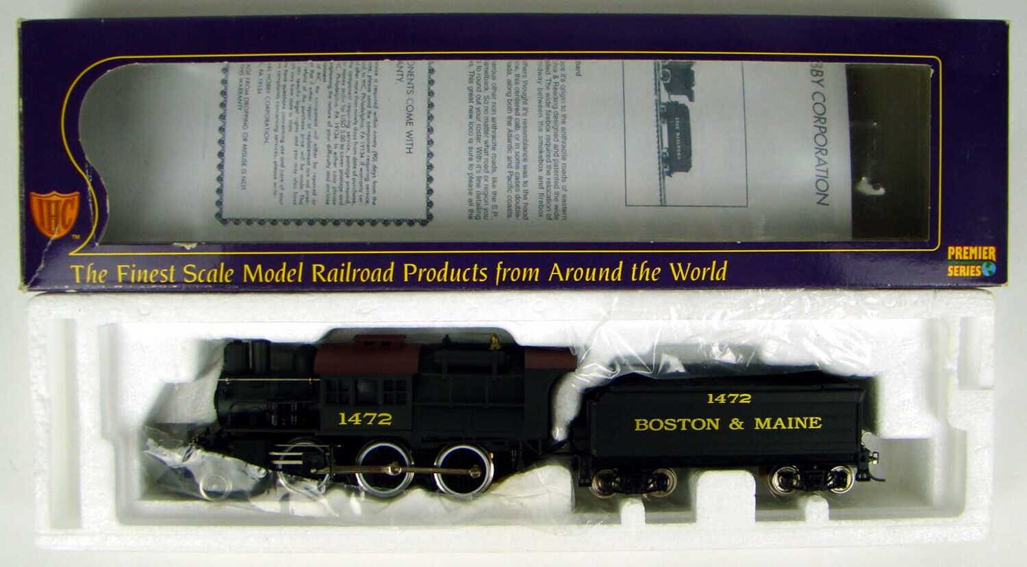 IHC Premier 23154 Boston & Maine 260 Camelback 1472 HO Scale