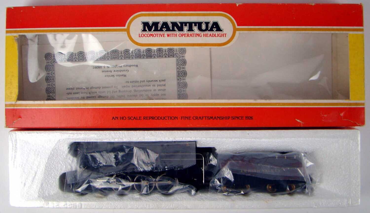 Mantua 32327 Lehigh Valley 462 Pacific Camelback HO Scale