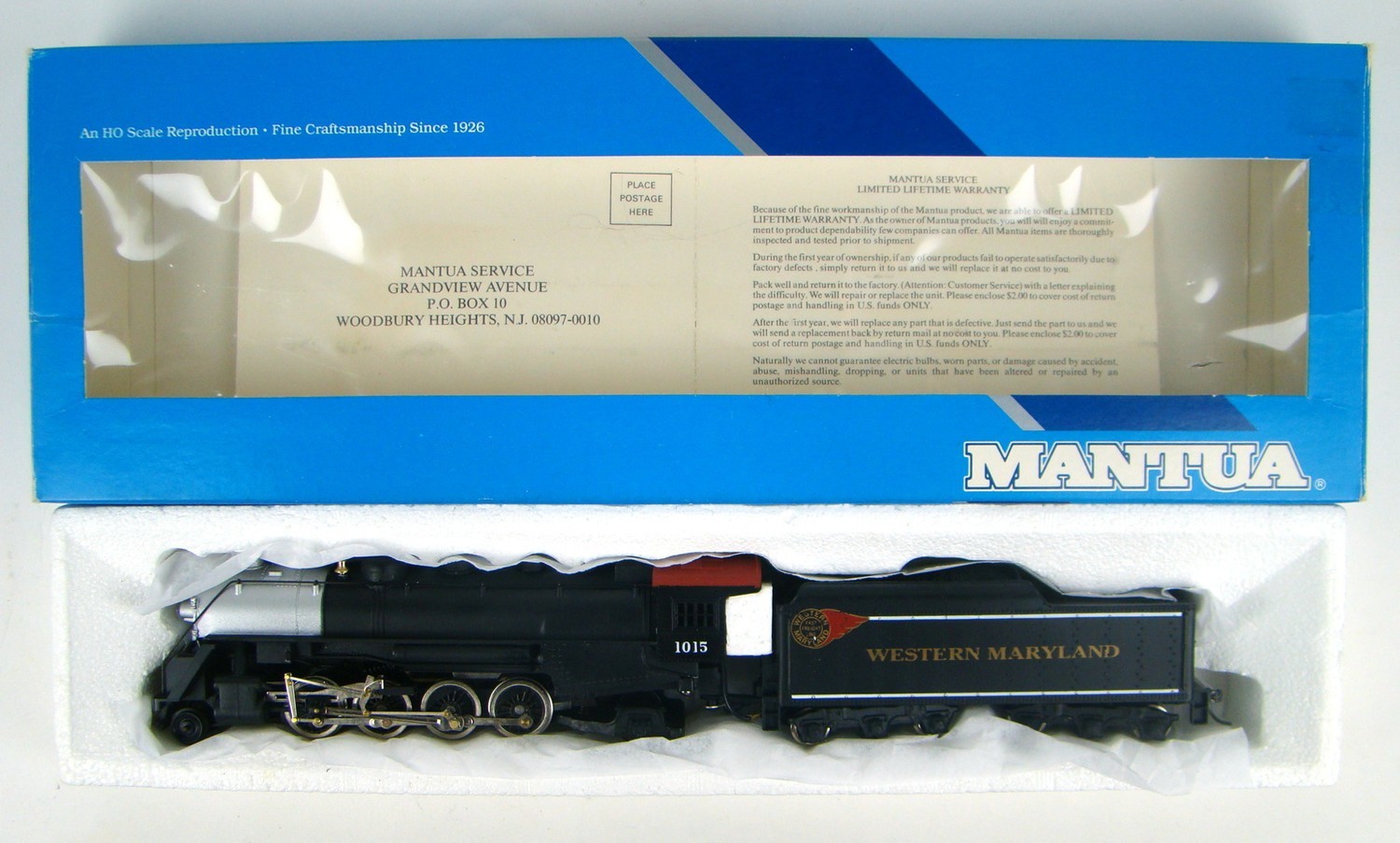 Mantua 312136 WM 282 Mikado HO Scale