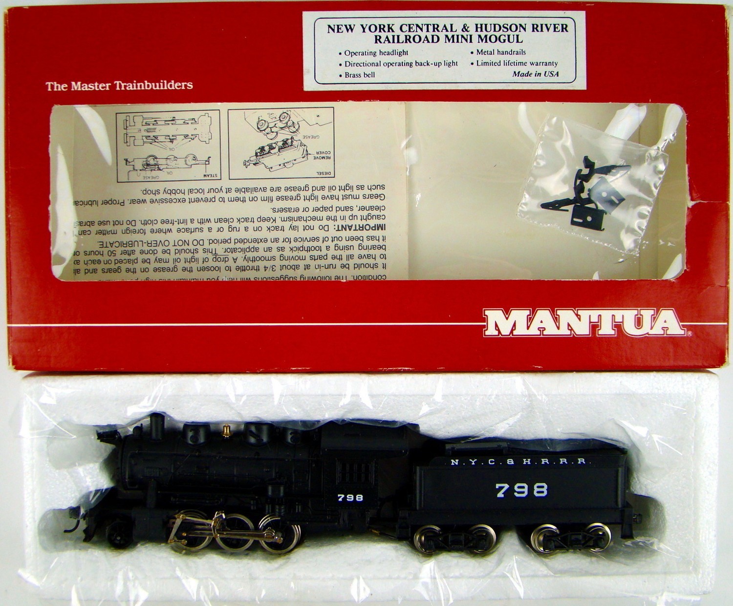 Mantua 374084 NYC&HR 260 MiniMogul HO Scale