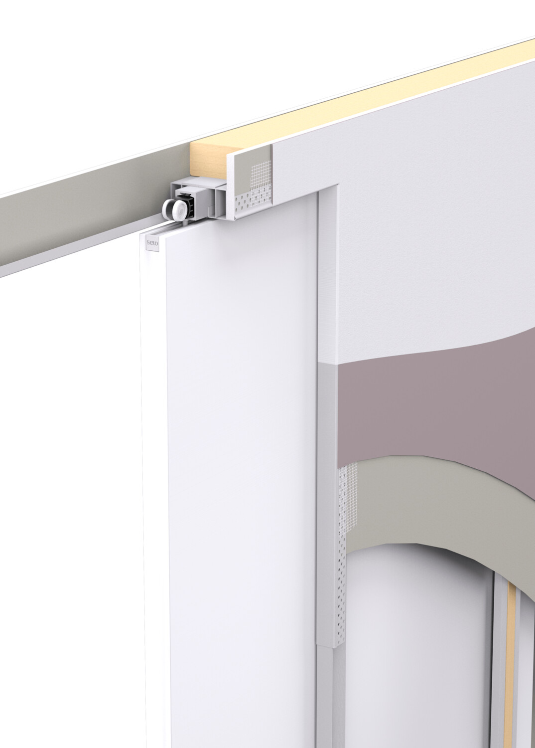 Concealed Frame NFR Pocket Door Kit